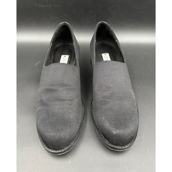 DONALD PLINER (MADE IN ITALY) Black Slip on Casual Driver Loafers Size 8 - Picture 1 of 9